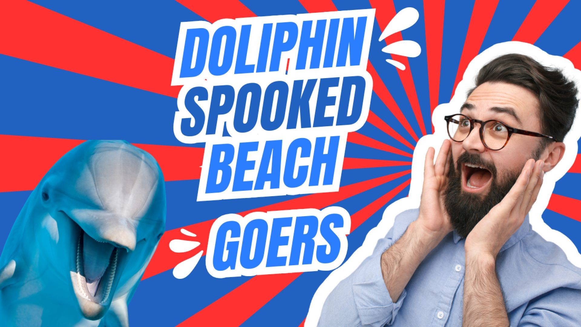 ⁣Funny Beach Goers SPOOKED By Dolphin In The Water || Viral Matters TV