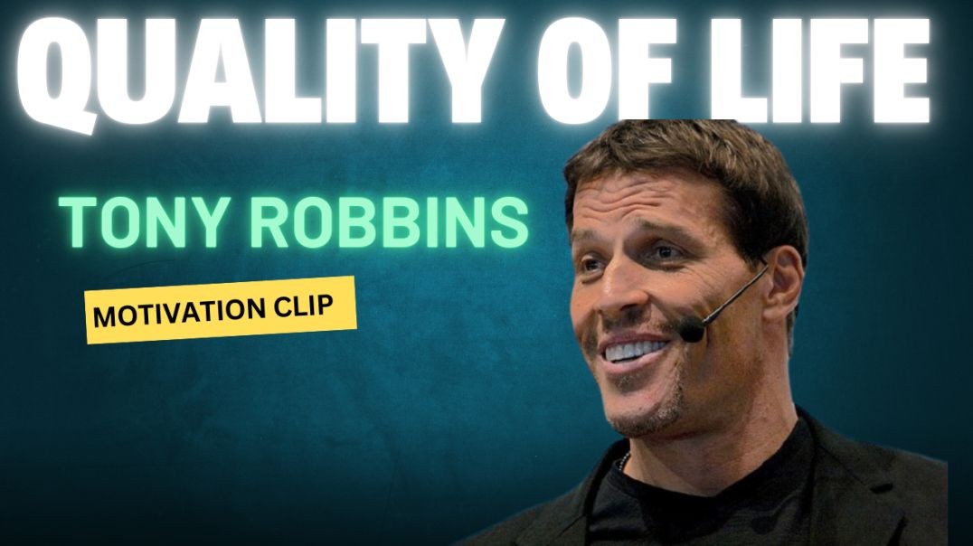 ⁣Tony Robbins Motivation This Determines the Quality of Your Life