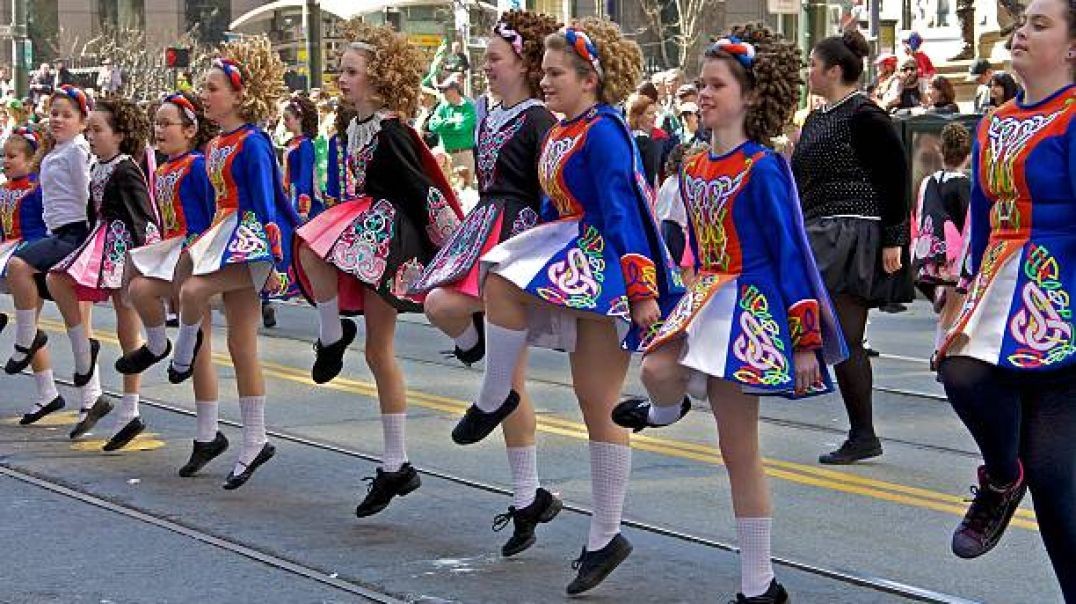 ⁣River Dancing Irish Girls