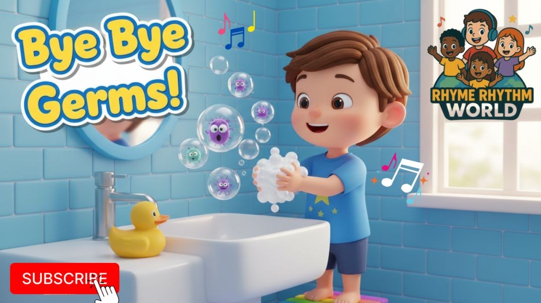 wash your hands song  | Rhyme Rhytha World